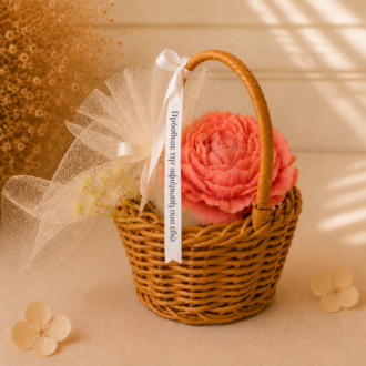 VANI Fleur de Pivoine — προσωπική αφιέρωση στην κορδέλα