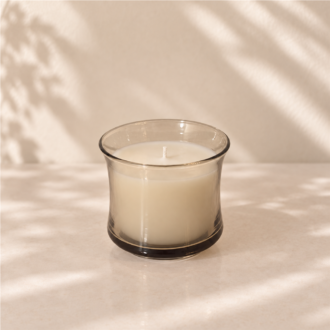 VANI Verre Fumé — Κερί σε vintage φιμέ γυάλινο δοχείο