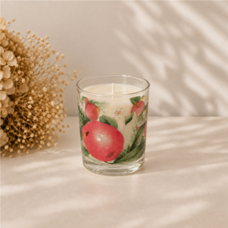 VANI Jardin de Fruits — Κερί σε γυάλινο ποτήρι με φρούτα