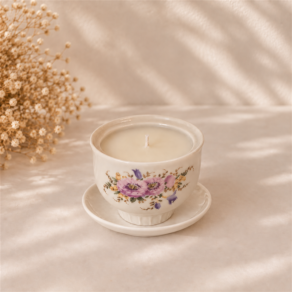 VANI Bouquet Miniature — Κερί σε μικρό ανθισμένο μπολ